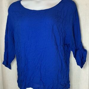 Old Navy Women's Royal Blue Blouse